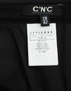 Costume National Gray checkered mini skirt - Zeiniez