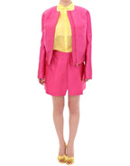 CO|TE Pink silk blend jacket - Zeiniez