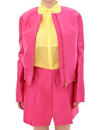 CO|TE Pink silk blend jacket - Zeiniez