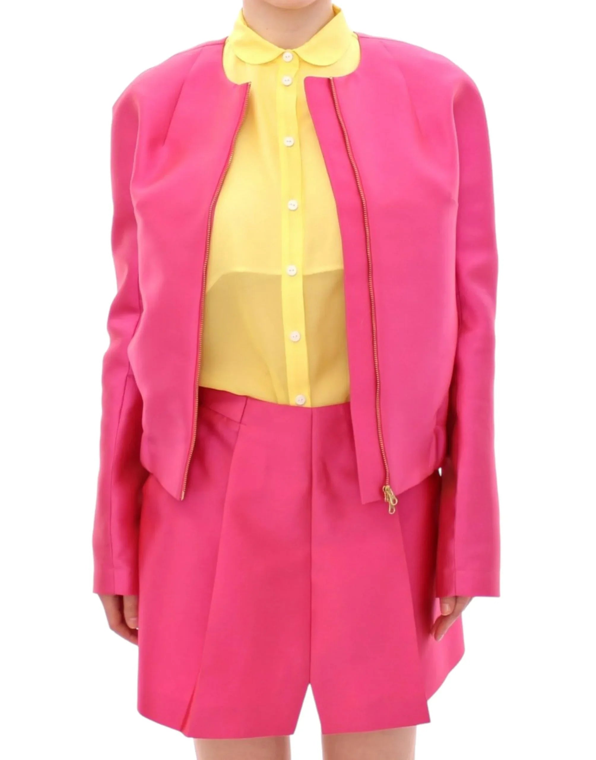 CO|TE Pink silk blend jacket - Zeiniez