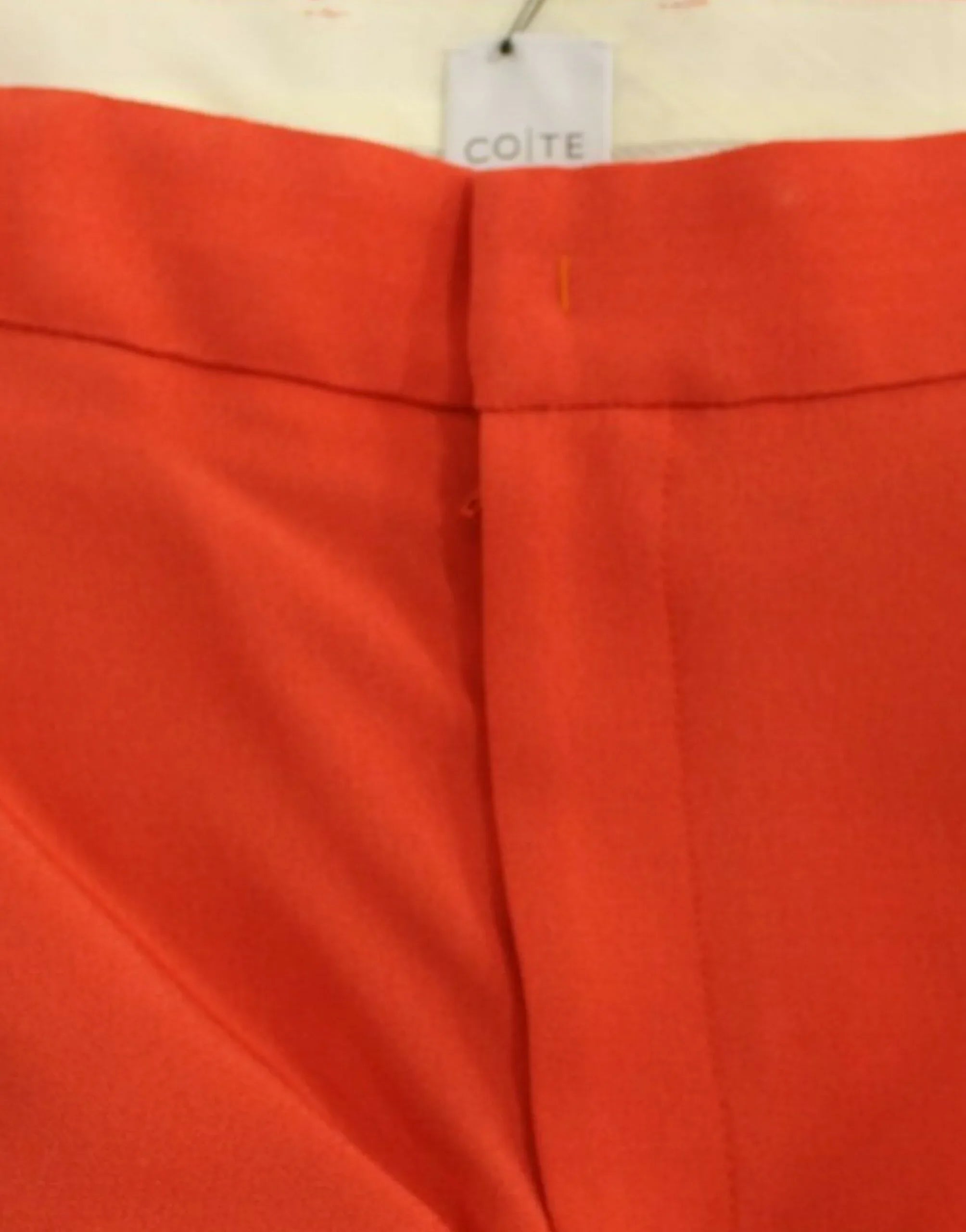 CO|TE Orange boyfriend stretch pants - Zeiniez