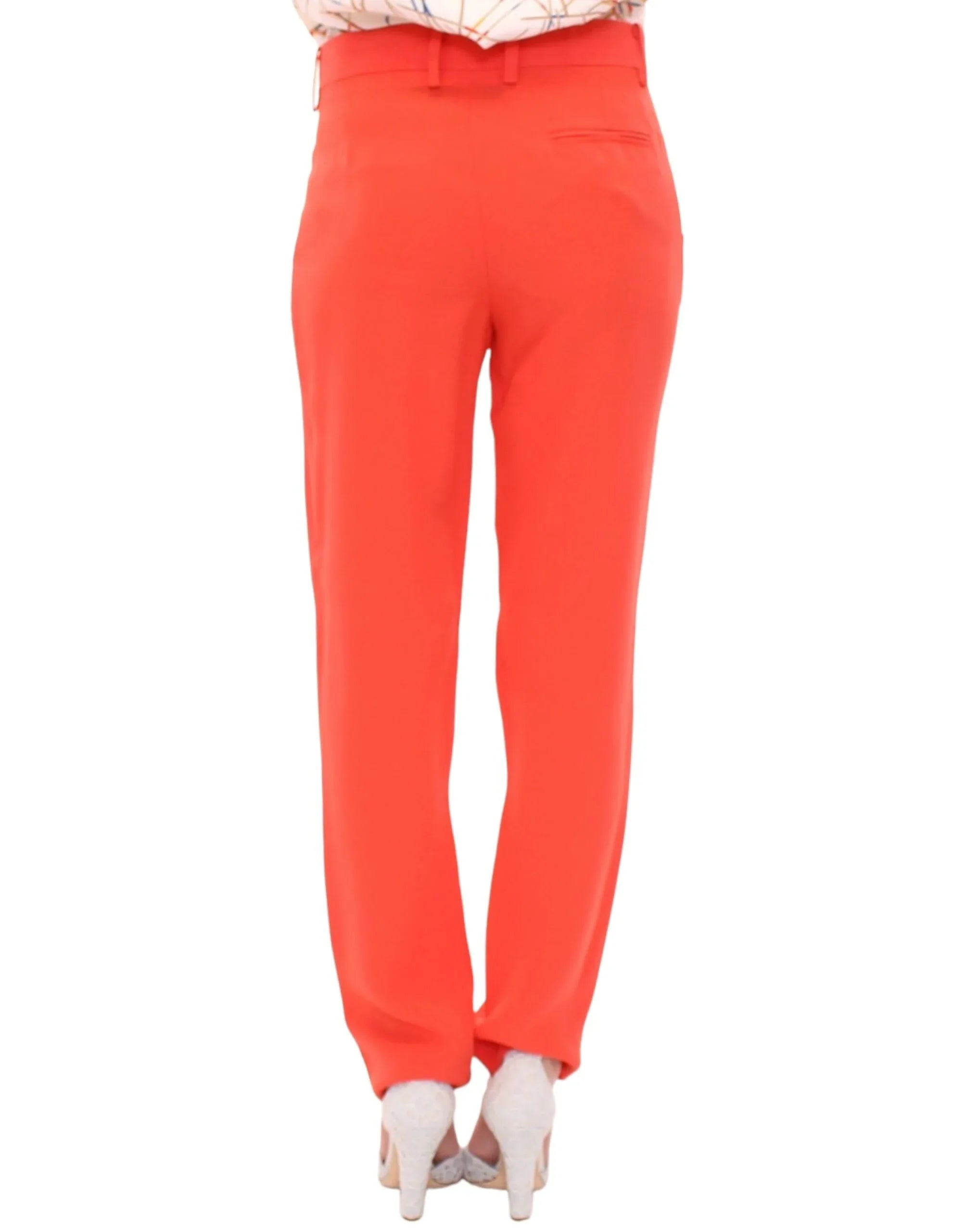 CO|TE Orange boyfriend stretch pants - Zeiniez