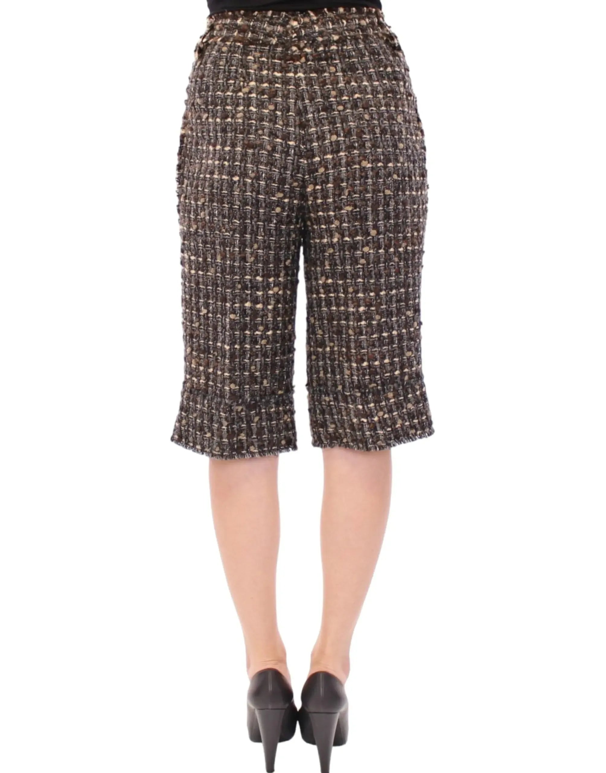 Dolce & Gabbana Multicolor wool shorts pants - Zeiniez