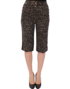 Dolce & Gabbana Multicolor Wool Shorts Pants - Zeiniez