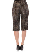 Dolce & Gabbana Multicolor Wool Shorts Pants - Zeiniez