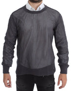 Dolce & Gabbana Purple Runway Netz Pullover Netted Sweater Dolce & Gabbana