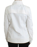 GF Ferre White Double Breasted Jacket Coat Blazer - Zeiniez
