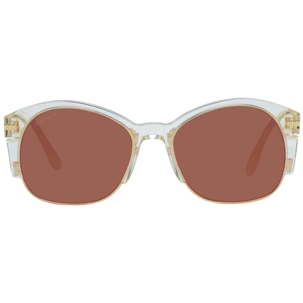 Serengeti Gold Acetate & Metal Sunglasses - Zeiniez