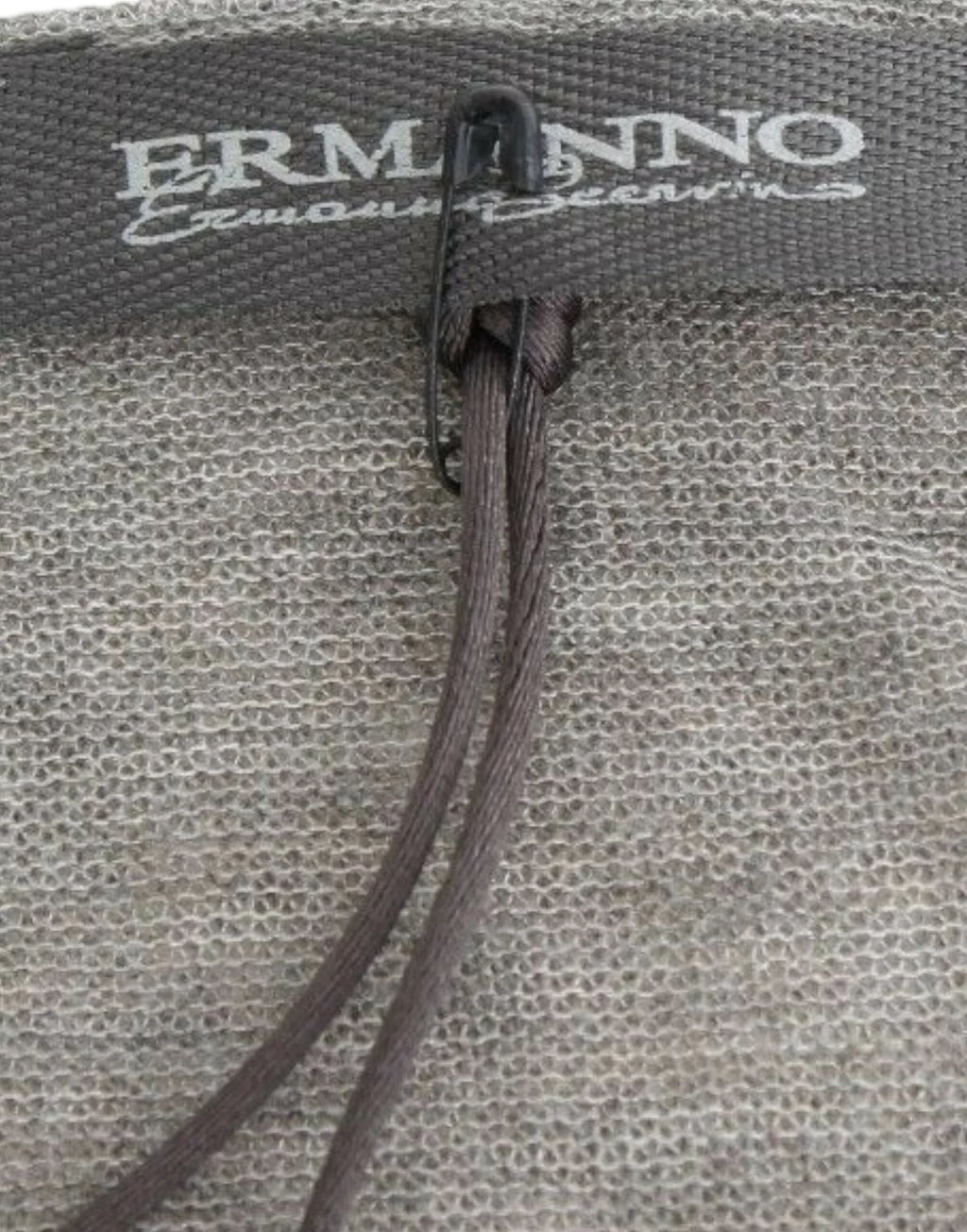 Ermanno Scervino Gray Wool Blend Stretch Long Sleeve Sweater - Zeiniez