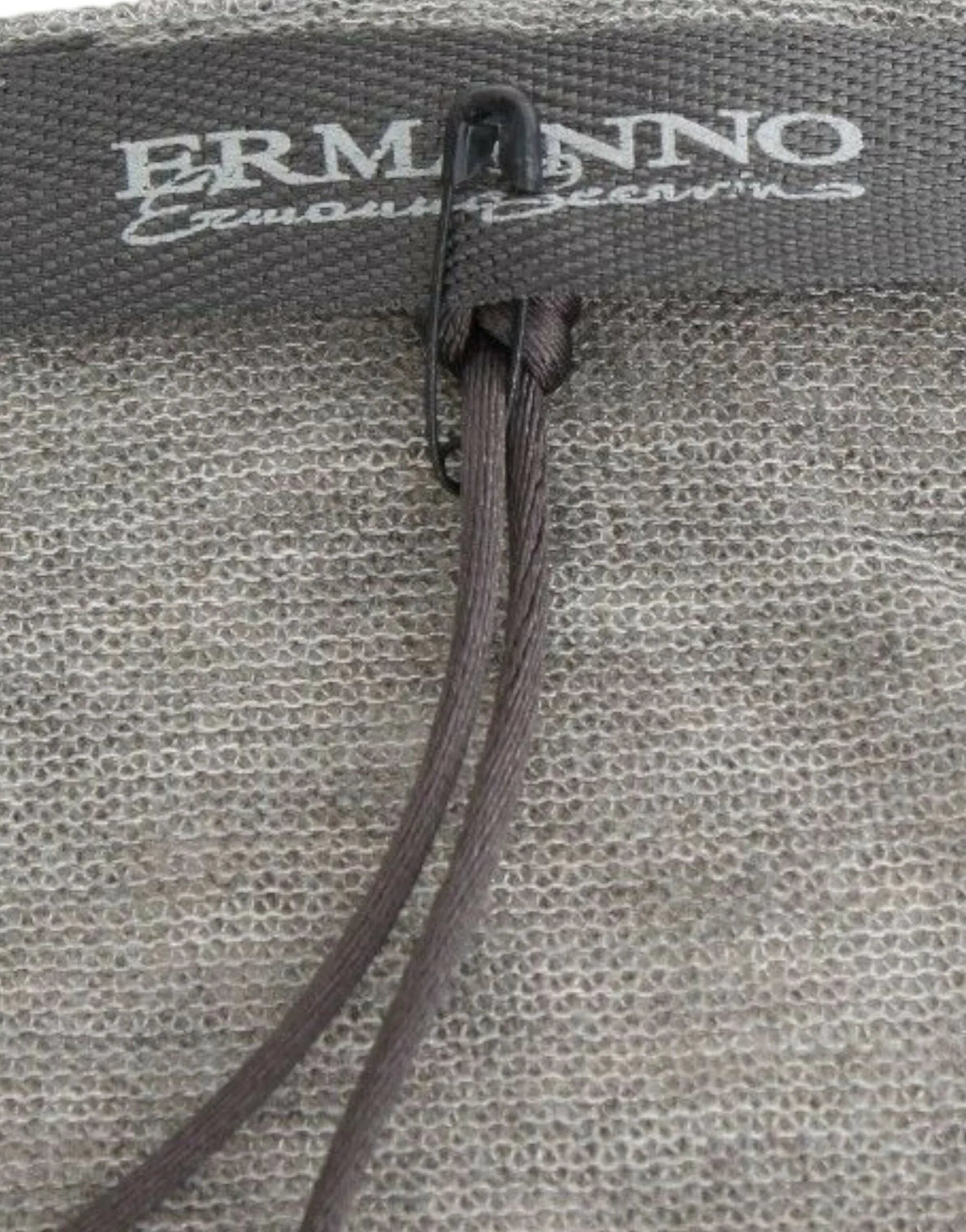 Ermanno Scervino Gray Wool Blend Stretch Long Sleeve Sweater - Zeiniez