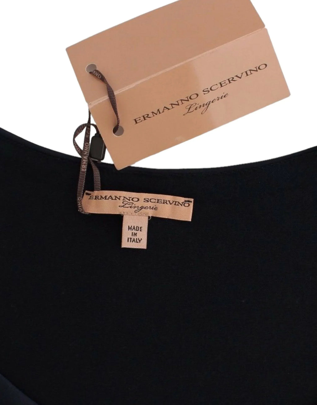 Ermanno Scervino Lingerie Blue Top Blouse Jumper Lace Rayon - Zeiniez