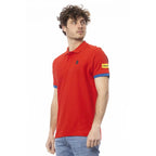 Invicta Red Cotton Men Polo Shirt - Zeiniez