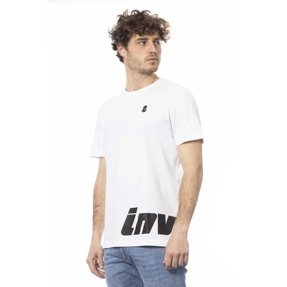 Invicta White Cotton Men T-Shirt - Zeiniez