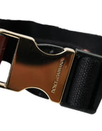 Dolce & Gabbana Brown Alligator Leather Airpods Case Coin Purse Wallet - Zeiniez