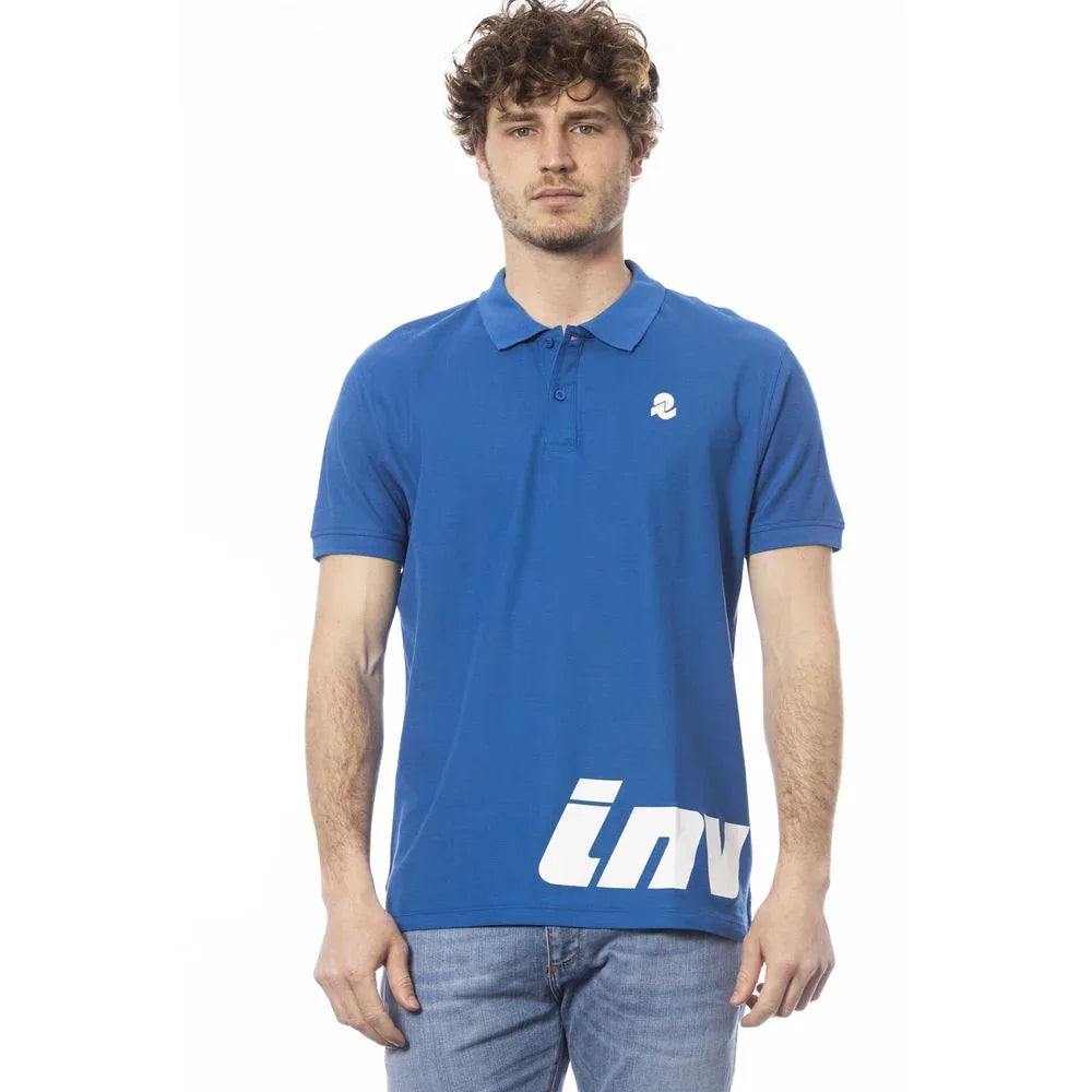 Invicta Blue Cotton Men Polo Shirt - Zeiniez