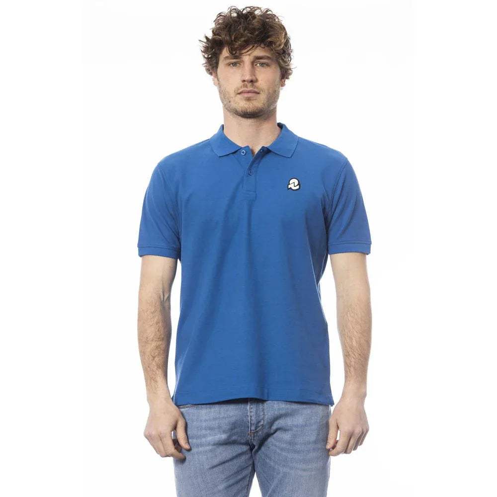 Invicta Blue Cotton Men Polo Shirt - Zeiniez