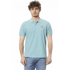Invicta Light Blue Cotton Men Polo Shirt - Zeiniez