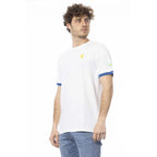 Invicta White Cotton Men's T-Shirt - Zeiniez
