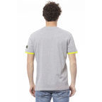 Invicta Gray Cotton Men T-Shirt - Zeiniez