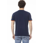 Invicta Blue Cotton Men's T-Shirt - Zeiniez