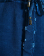 Dolce & Gabbana Blue Logo Cotton Jogger Sweatpants Pants - Zeiniez