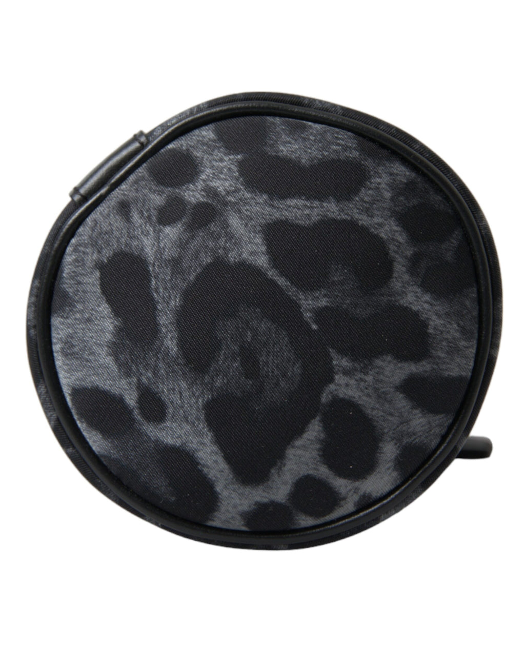 Dolce & Gabbana Black Leopard Round Slim Tote Bottle Cage Bag - Zeiniez