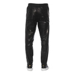 Trussardi Black Lamb Leather Jeans & Pants - Zeiniez