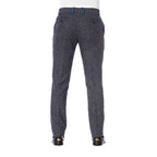 Trussardi Black Cotton Men Pant - Zeiniez
