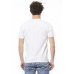 Ungaro Sport White Cotton Men T-Shirt - Zeiniez