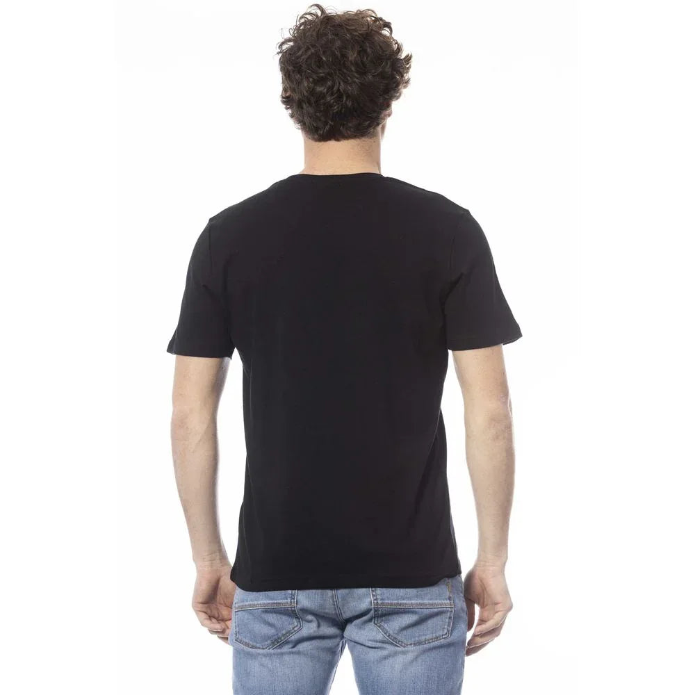 Ungaro Sport Black Cotton Men's T-Shirt - Zeiniez