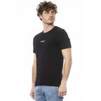 Ungaro Sport Black Cotton Men T-Shirt - Zeiniez