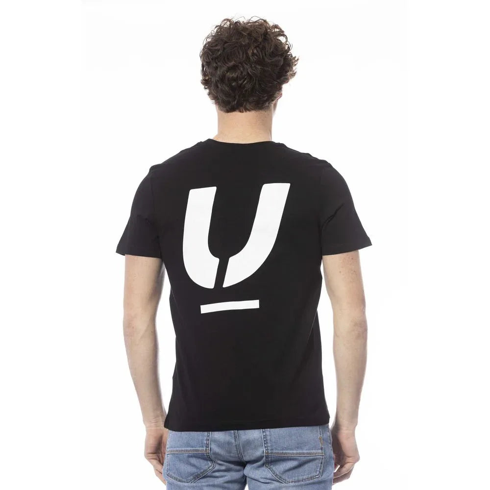 Ungaro Sport Black Cotton Men T-Shirt - Zeiniez