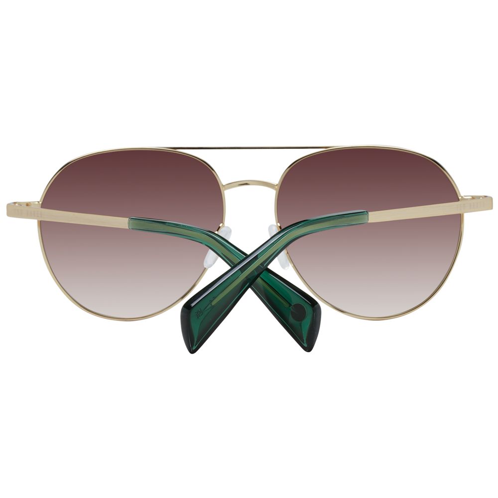 Ted Baker Gold Metal Sunglasses - Zeiniez