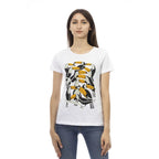 Trussardi Action White Cotton Women T-Shirt - Zeiniez