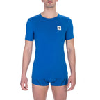 Bikkembergs Blue Cotton Men T-Shirt - Zeiniez
