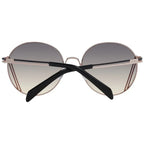Emilio Pucci Rose Gold Metal Sunglasses - Zeiniez