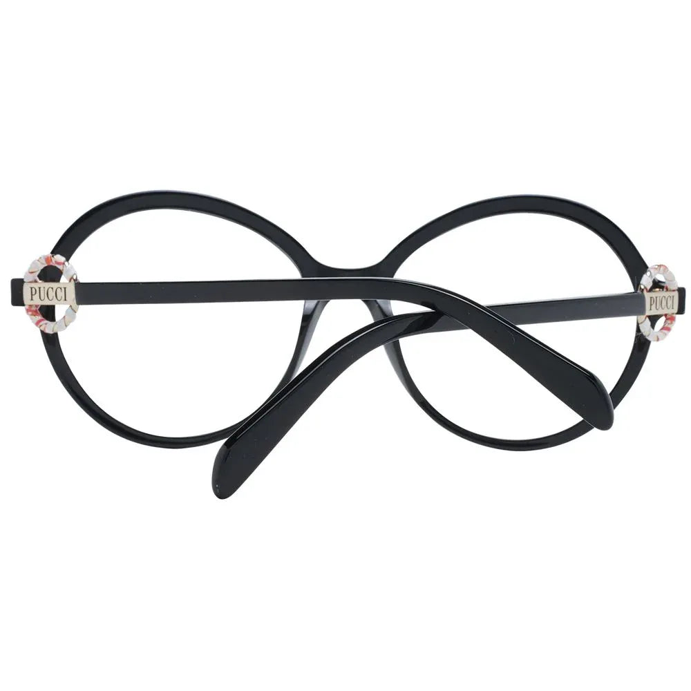 Emilio Pucci Black Plastic Glasses (Frames) - Zeiniez