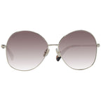 Max Mara Gold Metal Sunglasses