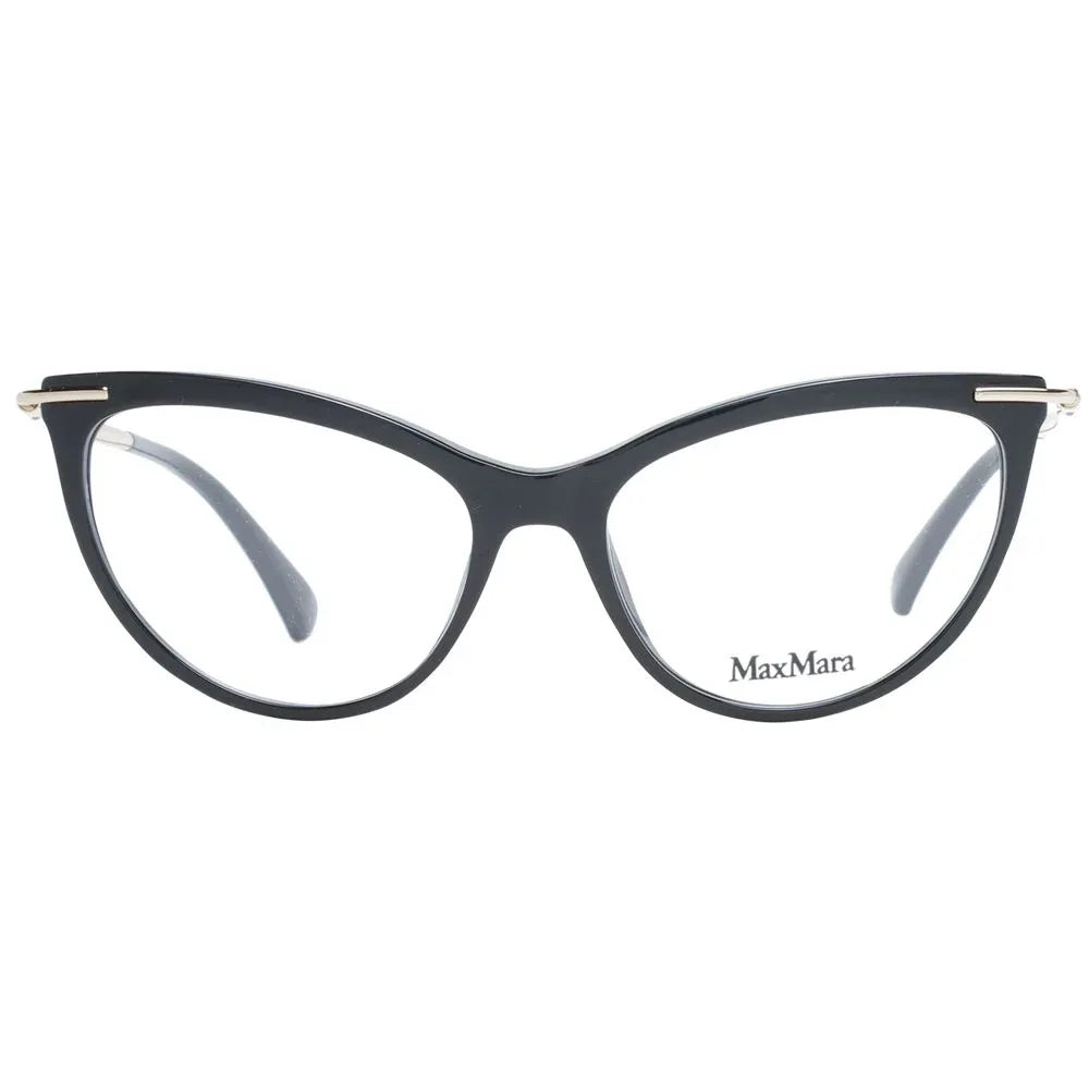 Max Mara Black Plastic Glasses (Frames) - Zeiniez