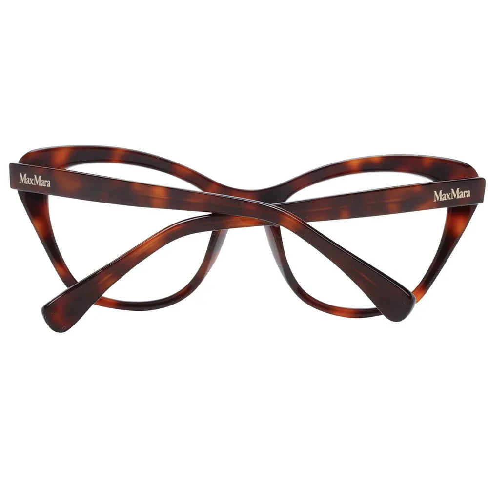 Max Mara Brown Plastic Glasses (Frames) - Zeiniez