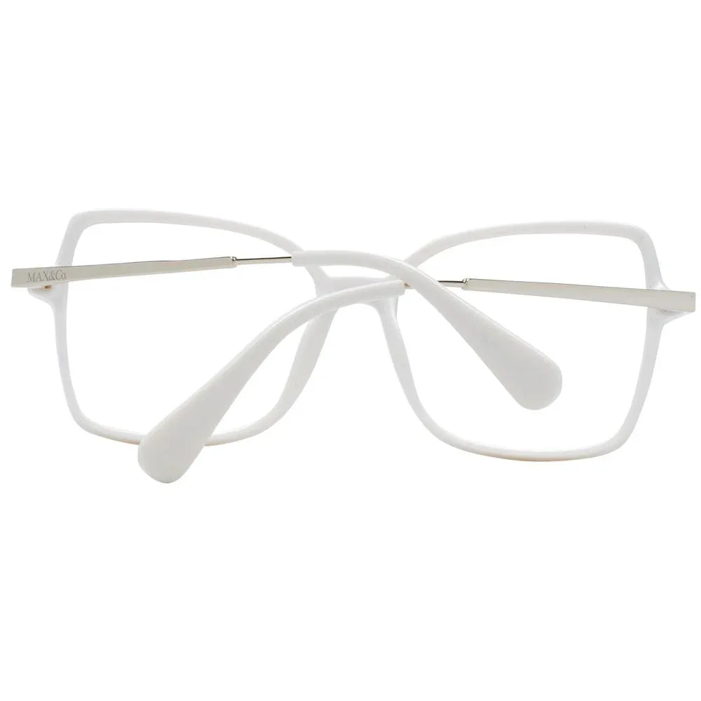 Max & Co White Plastic Glasses (Frames) - Zeiniez