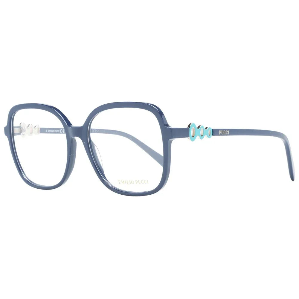Emilio Pucci Blue Plastic Glasses (Frames) - Zeiniez
