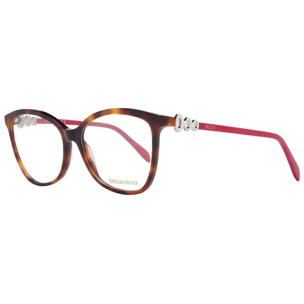 Emilio Pucci Brown Plastic Glasses (Frames) - Zeiniez