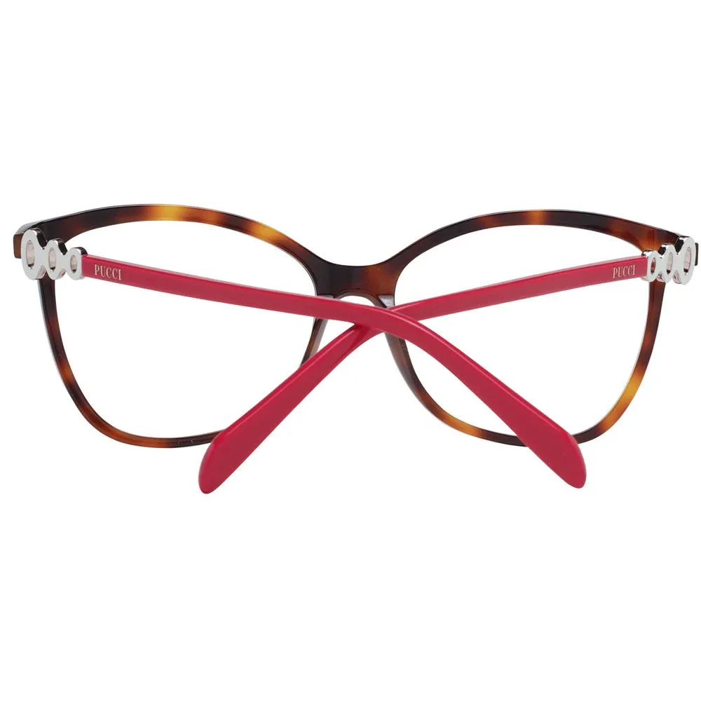 Emilio Pucci Brown Plastic Glasses (Frames) - Zeiniez
