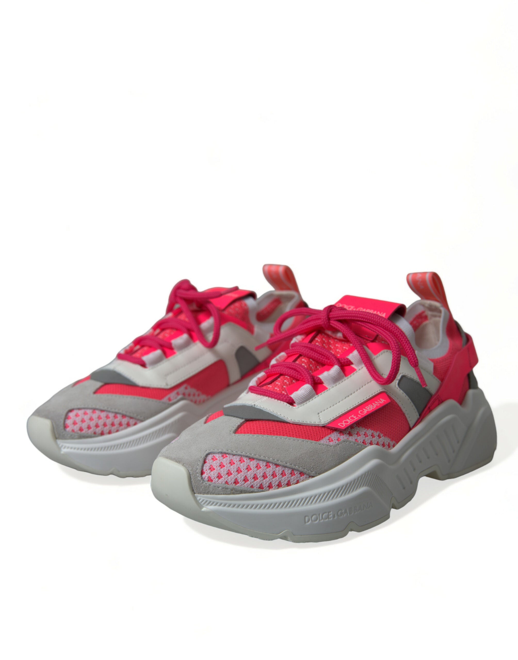 Dolce & Gabbana Multicolor Leather Daymaster Low Top Sneakers Shoes - Zeiniez