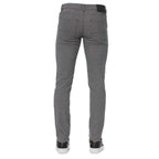 Trussardi Jeans Gray Cotton Men's Pants - Zeiniez