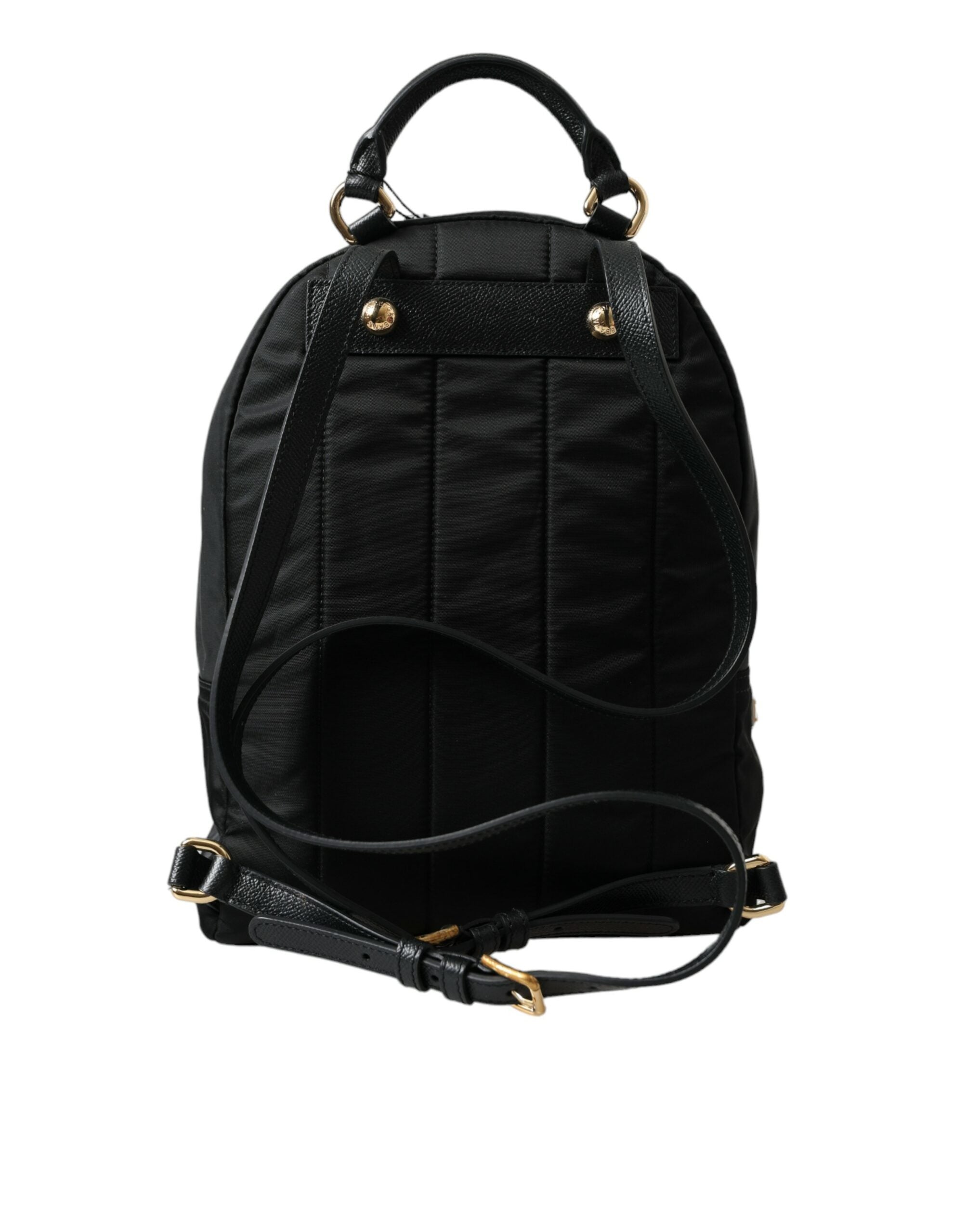Dolce & Gabbana Black #DGFAMILY Embellished Backpack VULCANO Bag - Zeiniez