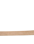 Dolce & Gabbana Dark Brown Leather Silver Metal Buckle Belt - Zeiniez