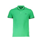 Harmont & Blaine Green Cotton Polo Shirt - Zeiniez