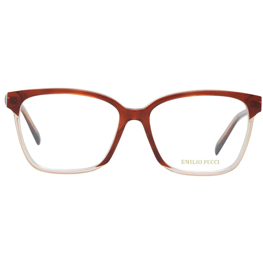 Emilio Pucci Brown Plastic Glasses (Frames) - Zeiniez